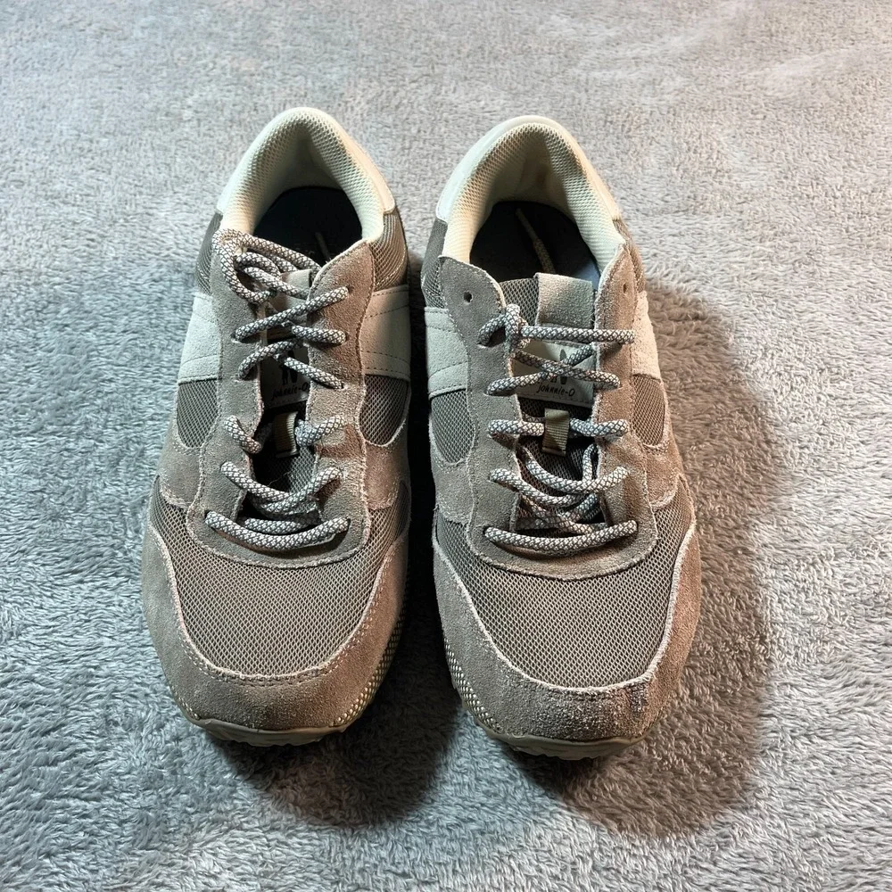 Johnnie O Vintage‎ Style Sneakers Lace Up Suede Brown Casual Shoes